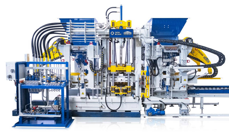 ඉහළ කාර්යසාධනයක් සහිත කොන්ක්රීට් කුට්ටි සඳහා උසස් ගඩොල් යන්ත්රය